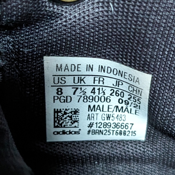 Adidas Mens Basketball Size 8 - Picture 5 of 6